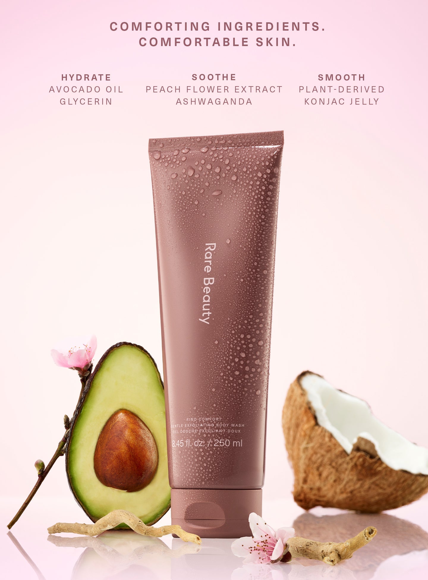 Skonsam Glow – Exfolierande Duschgel Mini